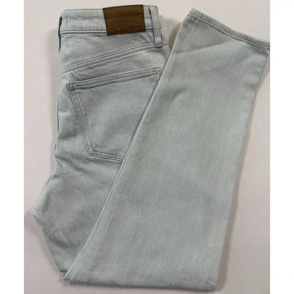 Madewell The Curvy Perfect Vintage Jeans Women's Sz W28 New With Tags Light Wash - Picture 2 of 16